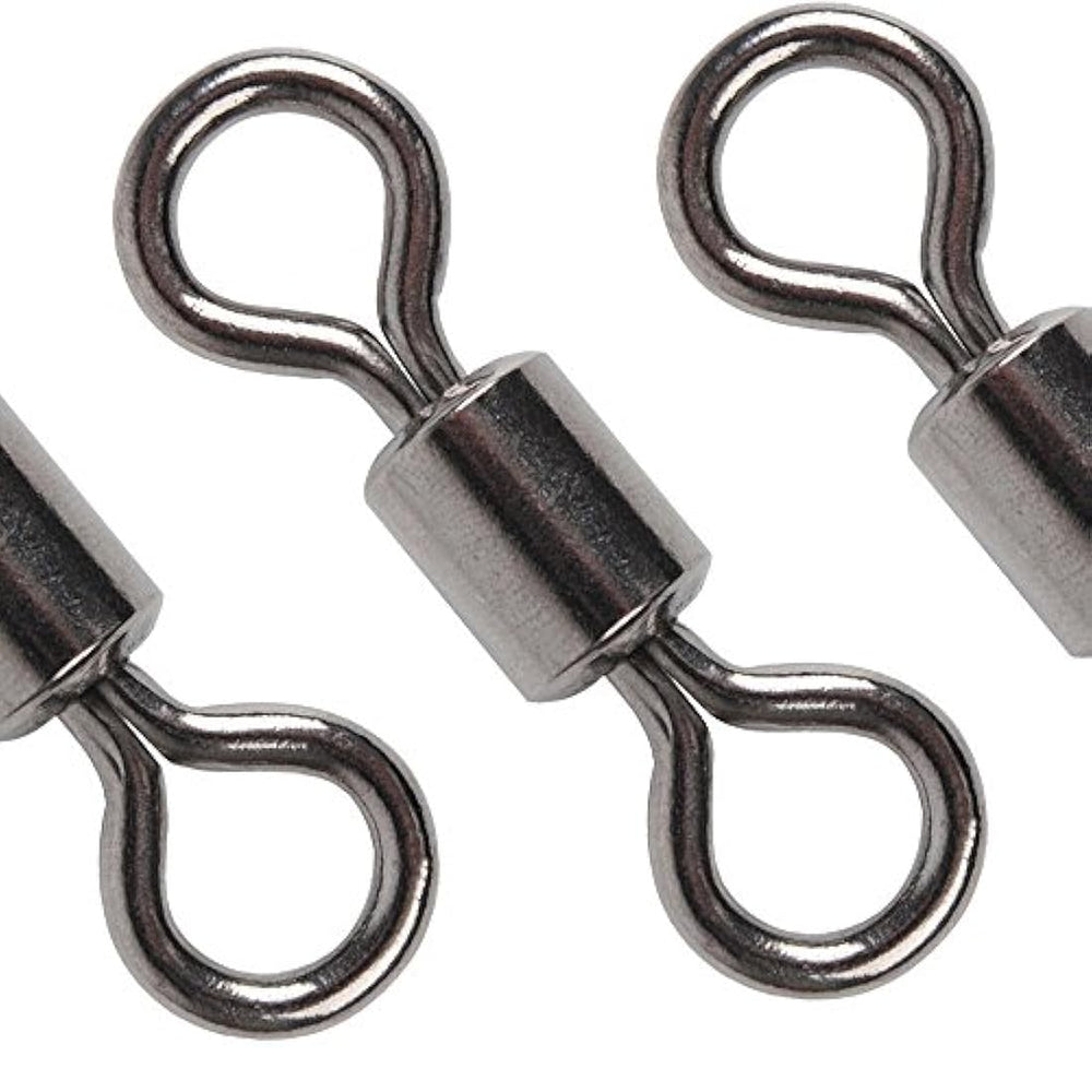 torcedor giratorio para pesca, de níquel y acero inoxidable