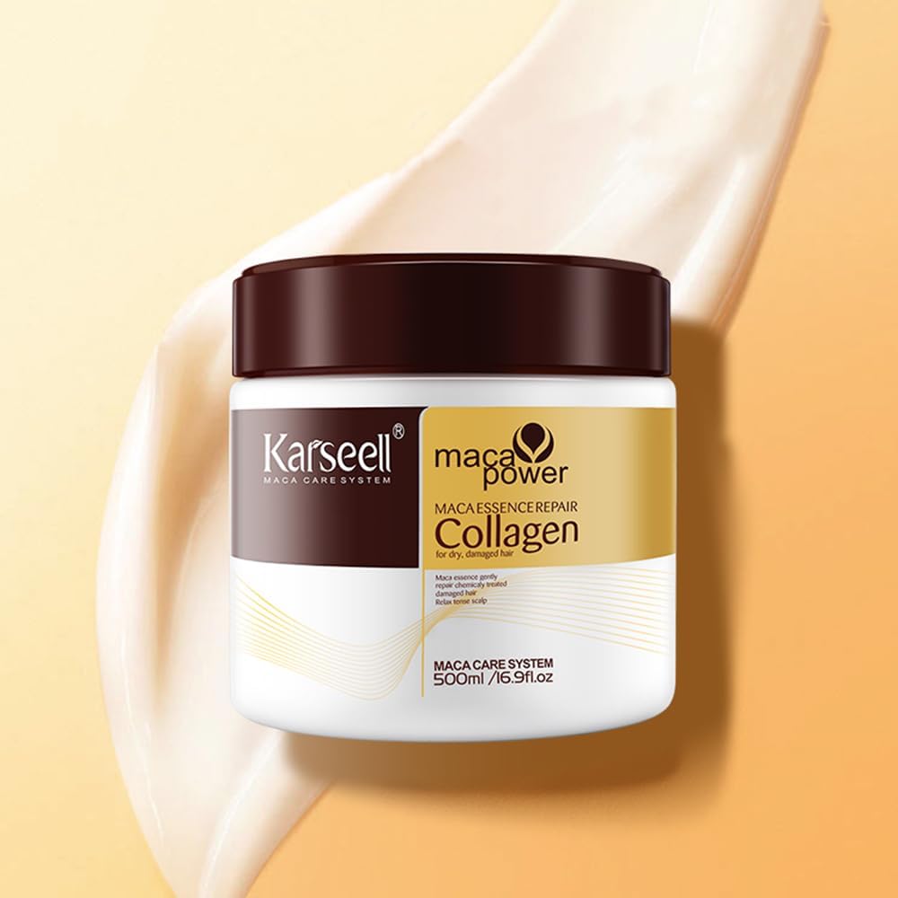 Mascarilla Acondicionadora con Aceite de Argán y Colágeno