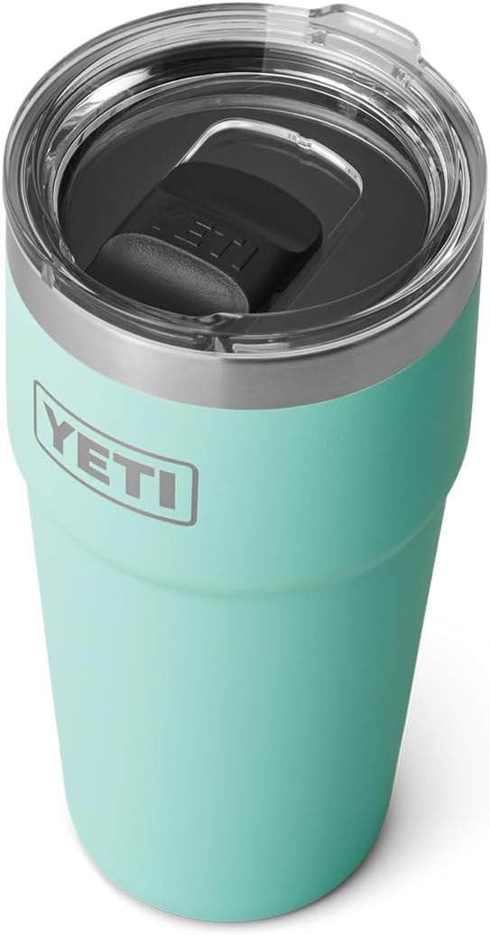 Vaso YETI Rambler 20 oz, Acero Inoxidable, Aislado, Seafoam