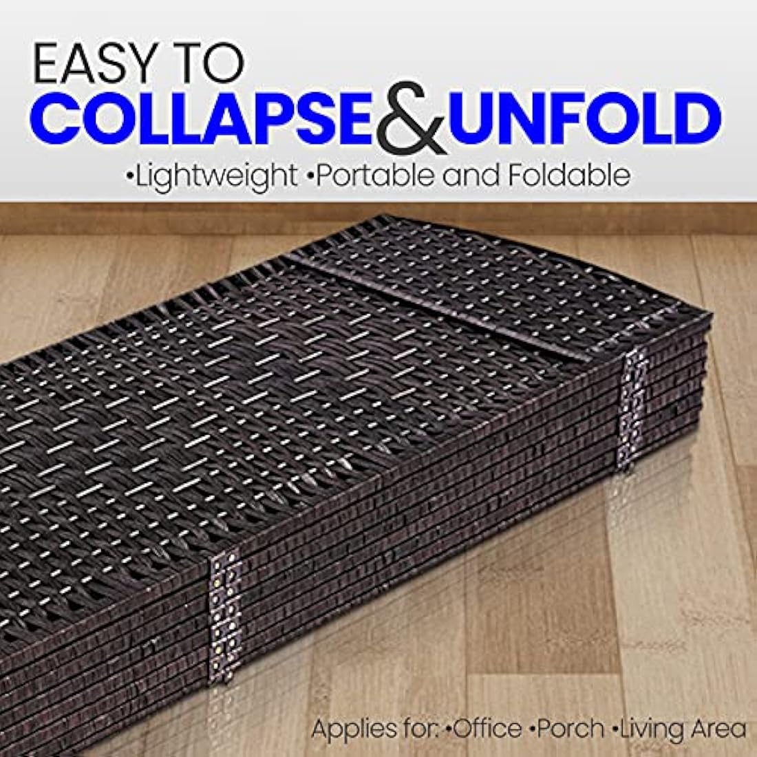 Divisor de habitación de 8 paneles SERENELIFE SLRDX89