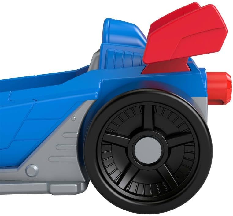 Carro de Fuerza Supermetal DC Imaginext Fisher-Price con Figura de Superman