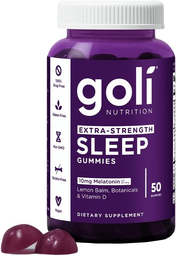 Goli Suplemento nutricional, gomita extra fuerte para dormir
