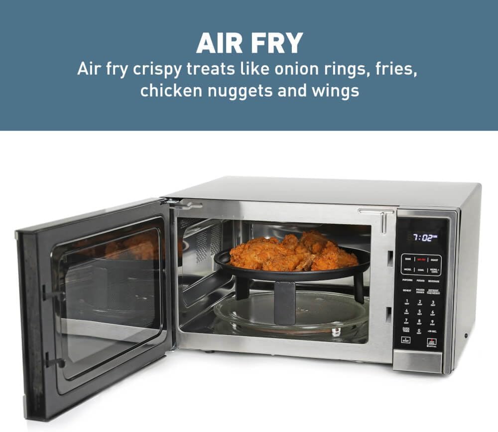 Horno de Microondas 3 en 1 West Bend WBAF130K3S con Aire Fryer