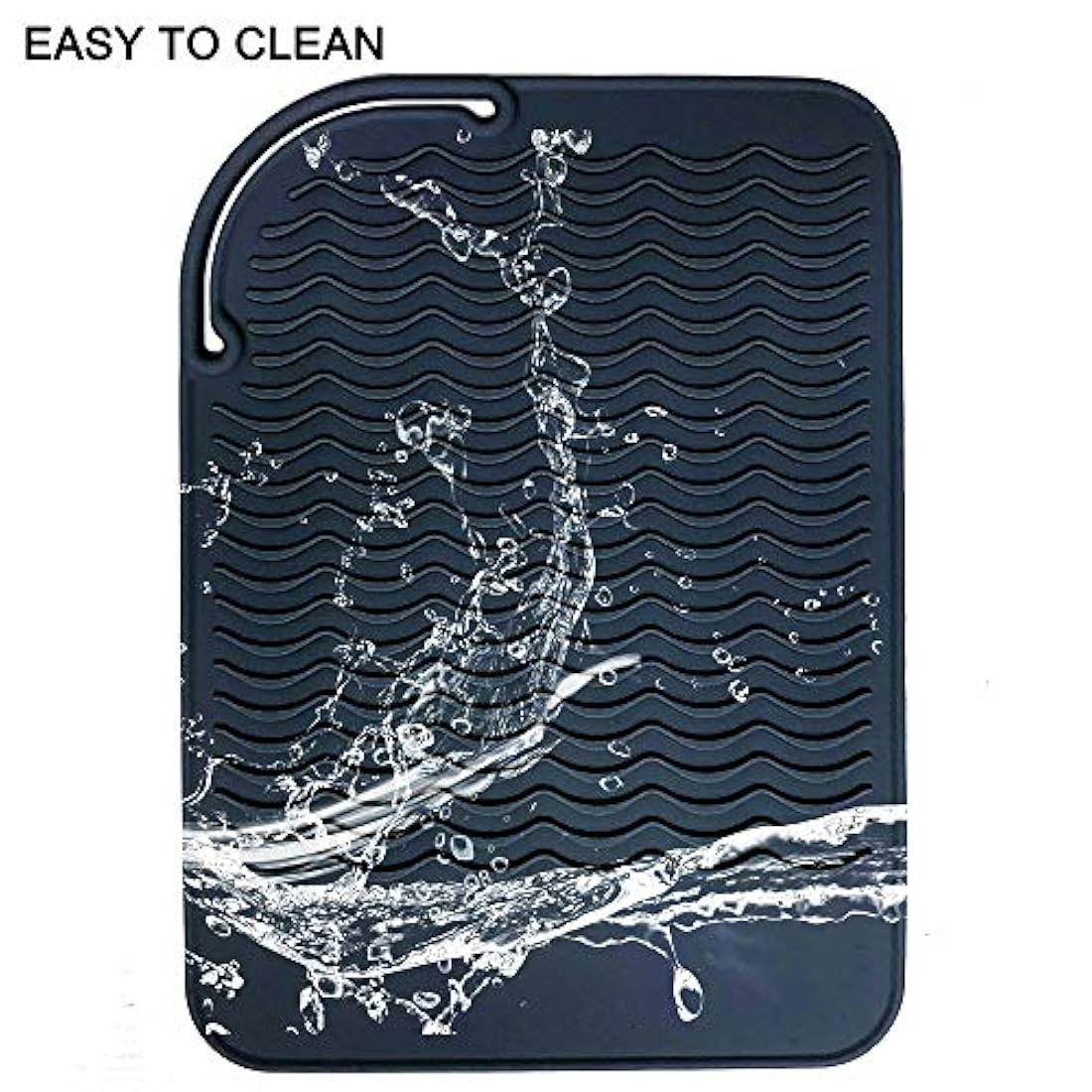 Alfombrilla de viaje de hierro plano para rizadores etc