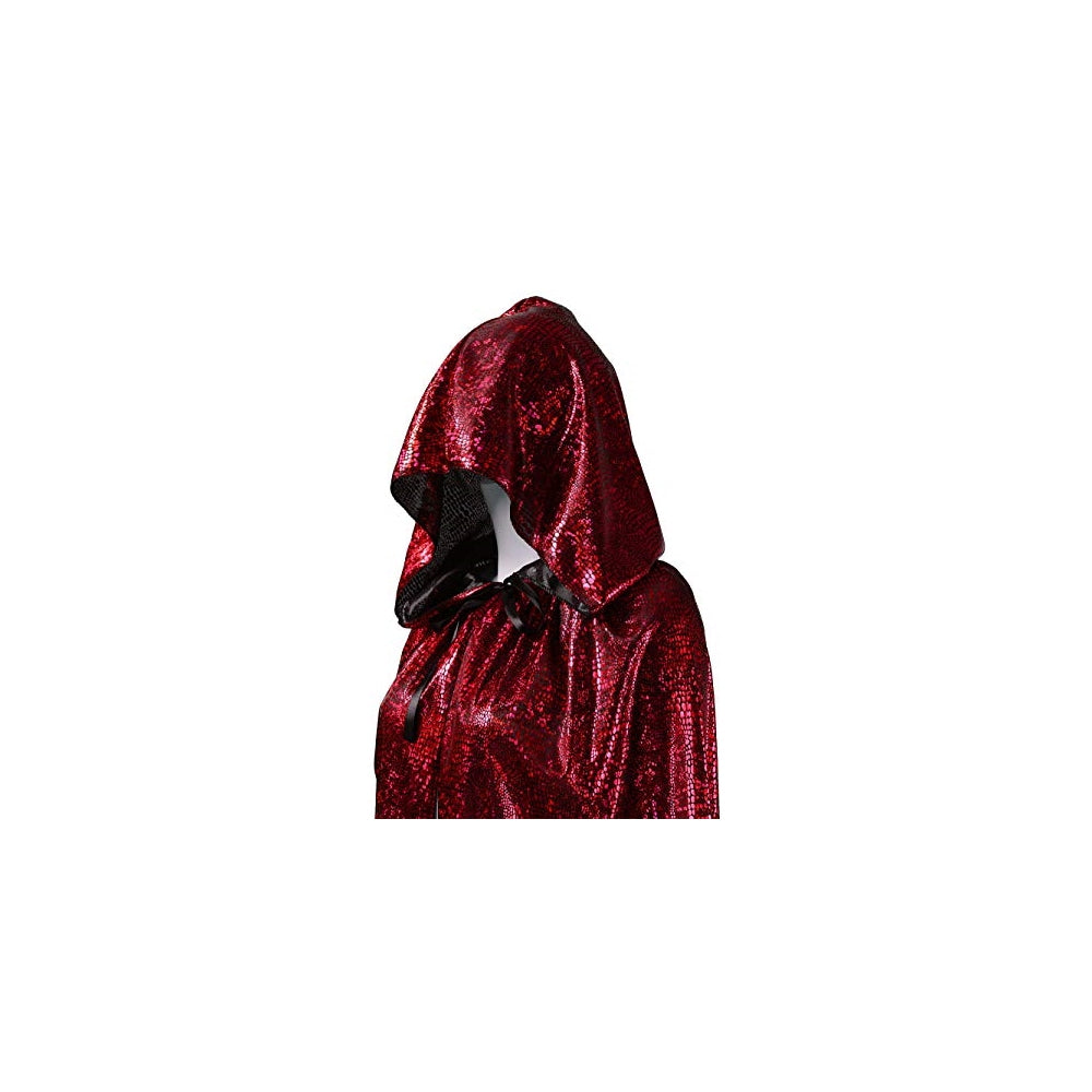 Disfraces de Capa con capucha roja talla S