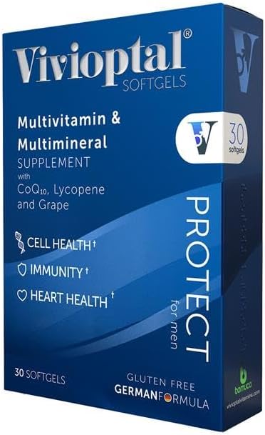 Suplemento Multivitamínico Protect For Men 30 Cápsulas CoQ10