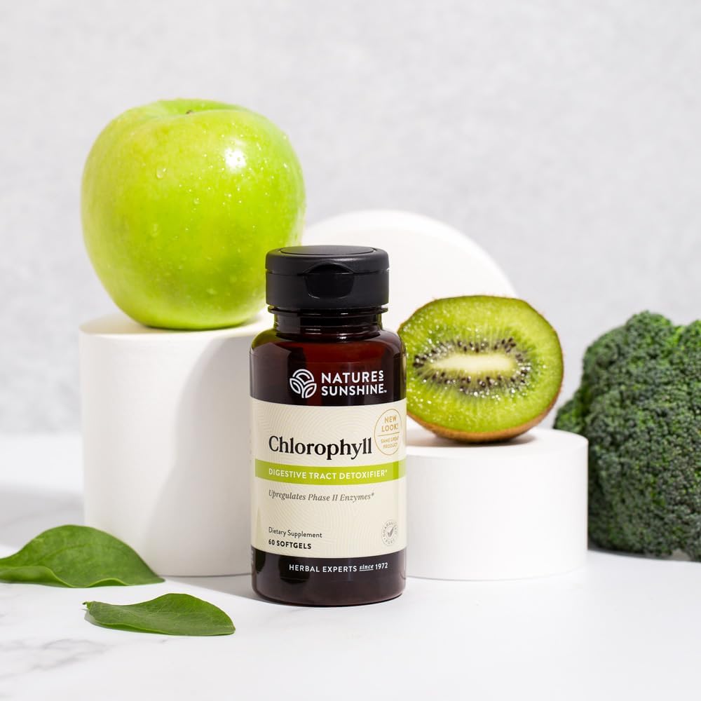 Cápsulas blandas de clorofila - 60 unidades