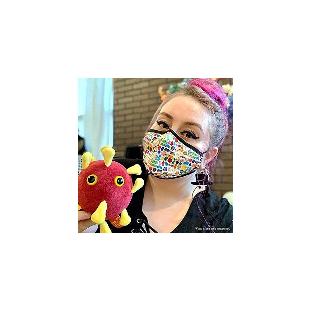 Peluche COVID-19 felpa suave con las proteínas del virus