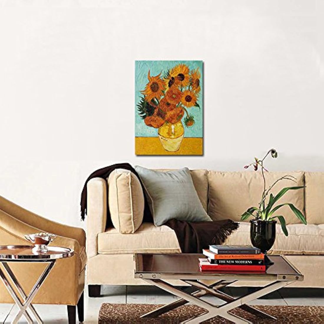 cuadro de girasoles de Vincent Van (12x16)