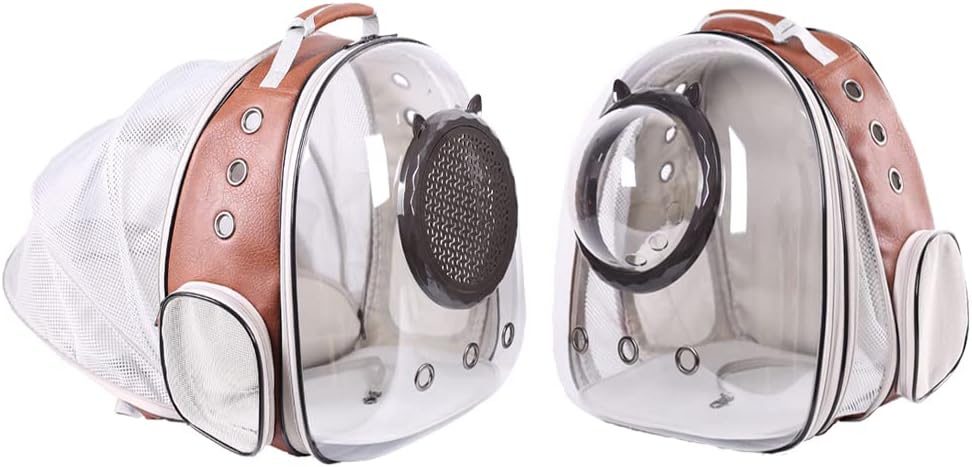Mochila Expandible para Gatos, Aprobada Aerolíneas, Modelo Astronauta