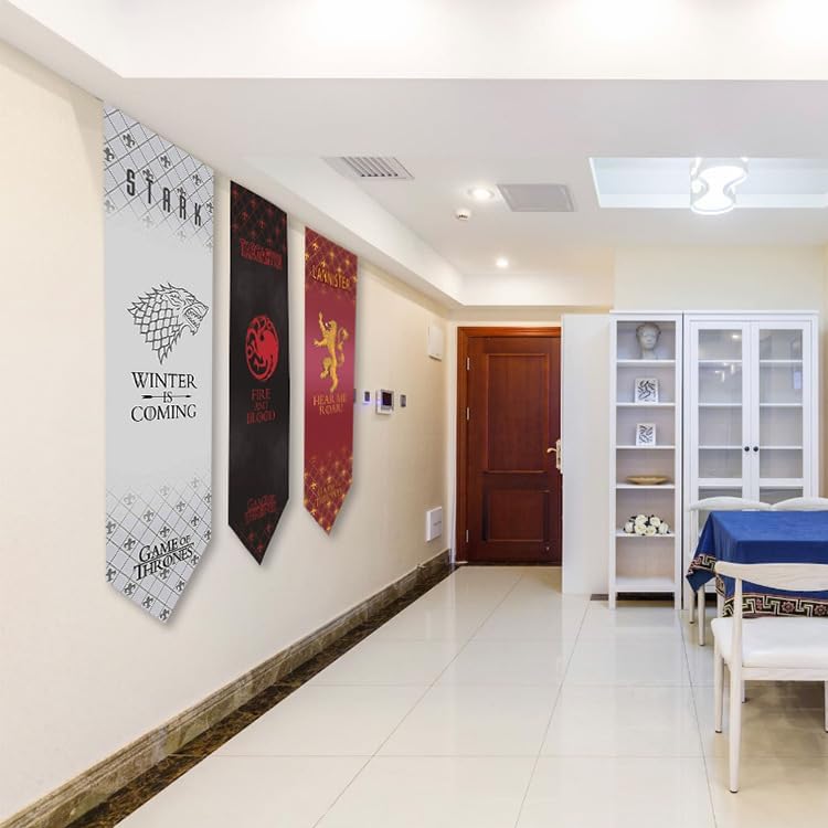 Bandera Juego de Tronos Stark 149x45CM