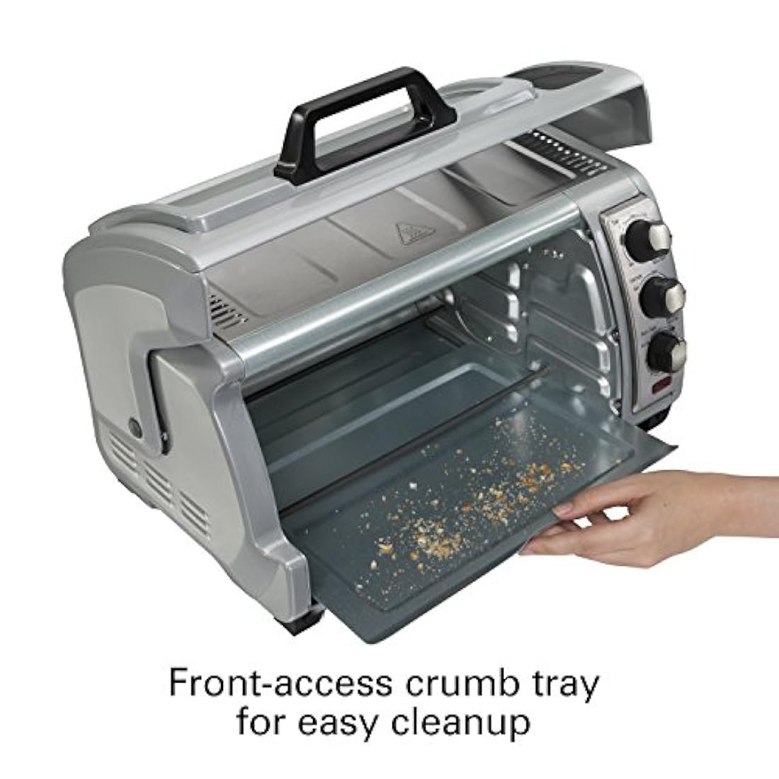 Horno tostador con puerta espacio para 6 rodajas