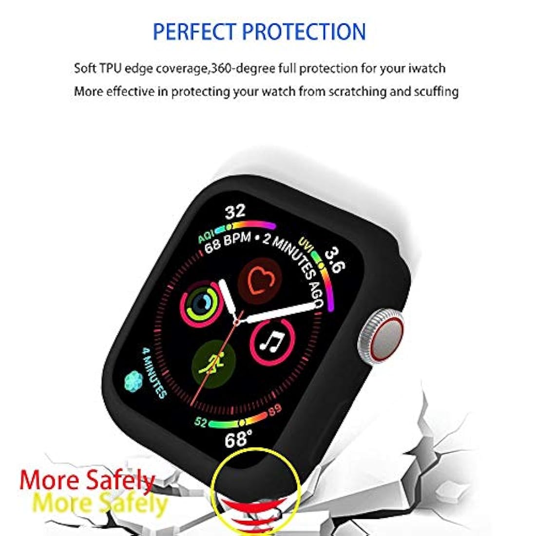Protector de silicona para cubierta de Smartwatch Series 5