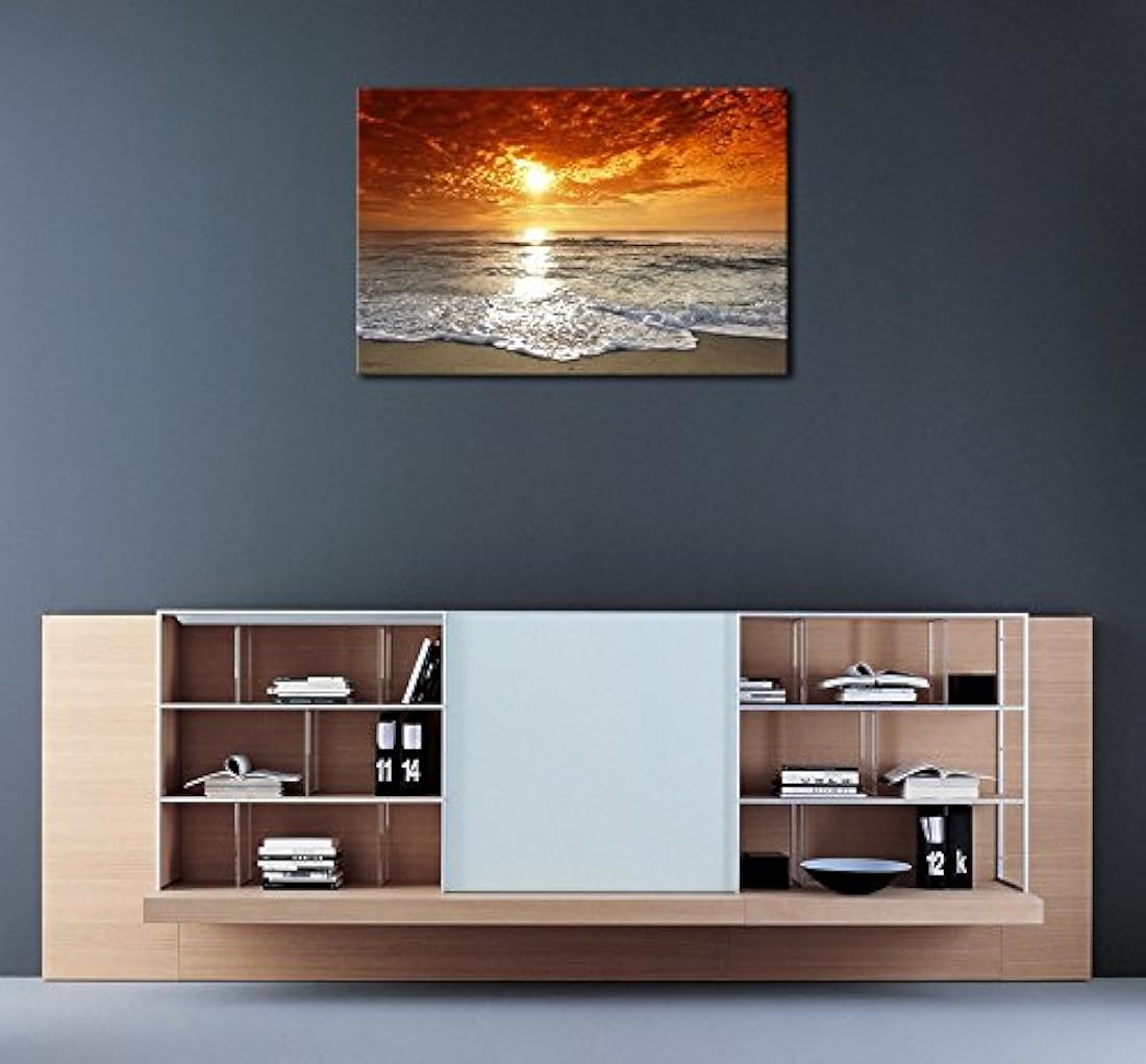 Wieco Art - Paisaje moderno marino, arte expandido