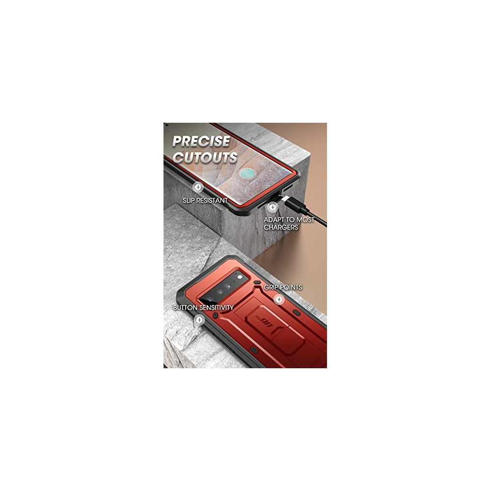 Fundas y Estuches para Google Pixel 6 Pro Rojo