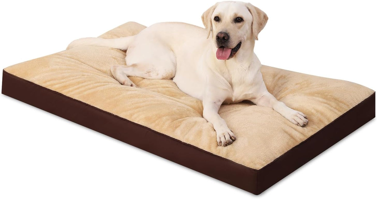 Cama para perro impermeable Deluxe Plush 35x22 pulgadas