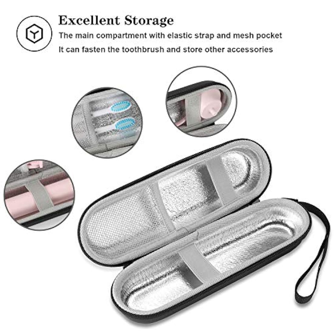 Funda protectora para cepillo de dientes electrico