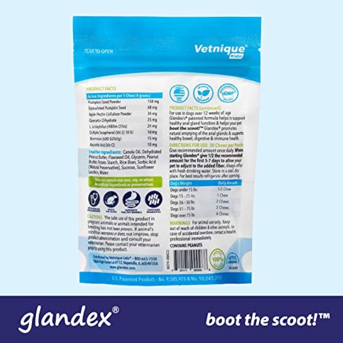 suplemento de fibra de probióticos para perros