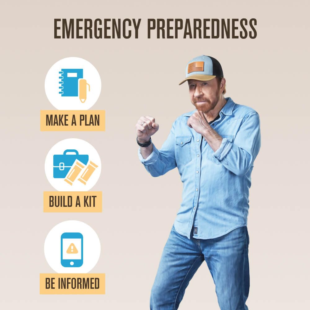 Barras de Ración Chuck Norris, 5 años, 14 vitaminas, Pack de 6