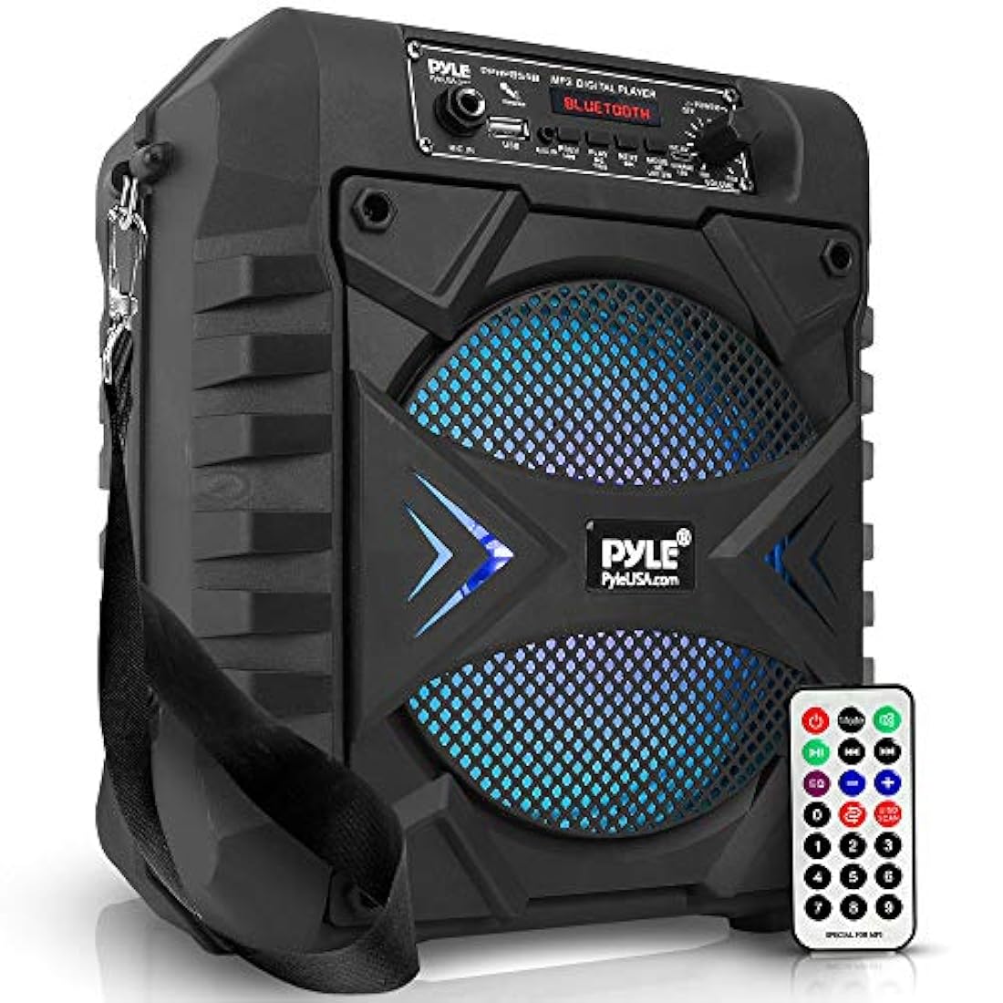 Parlante Portátil Bluetooth negro PYLE-PRO PPHP854B