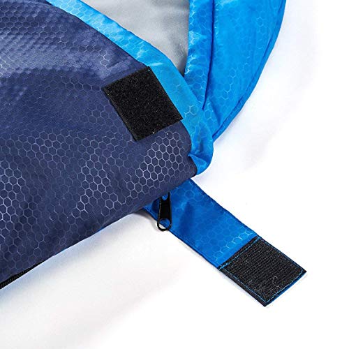 Oaskys Saco de dormir para acampar, para 3 estaciones, clima cálido