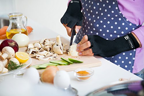 Guantes de artritis de compresión de cobre