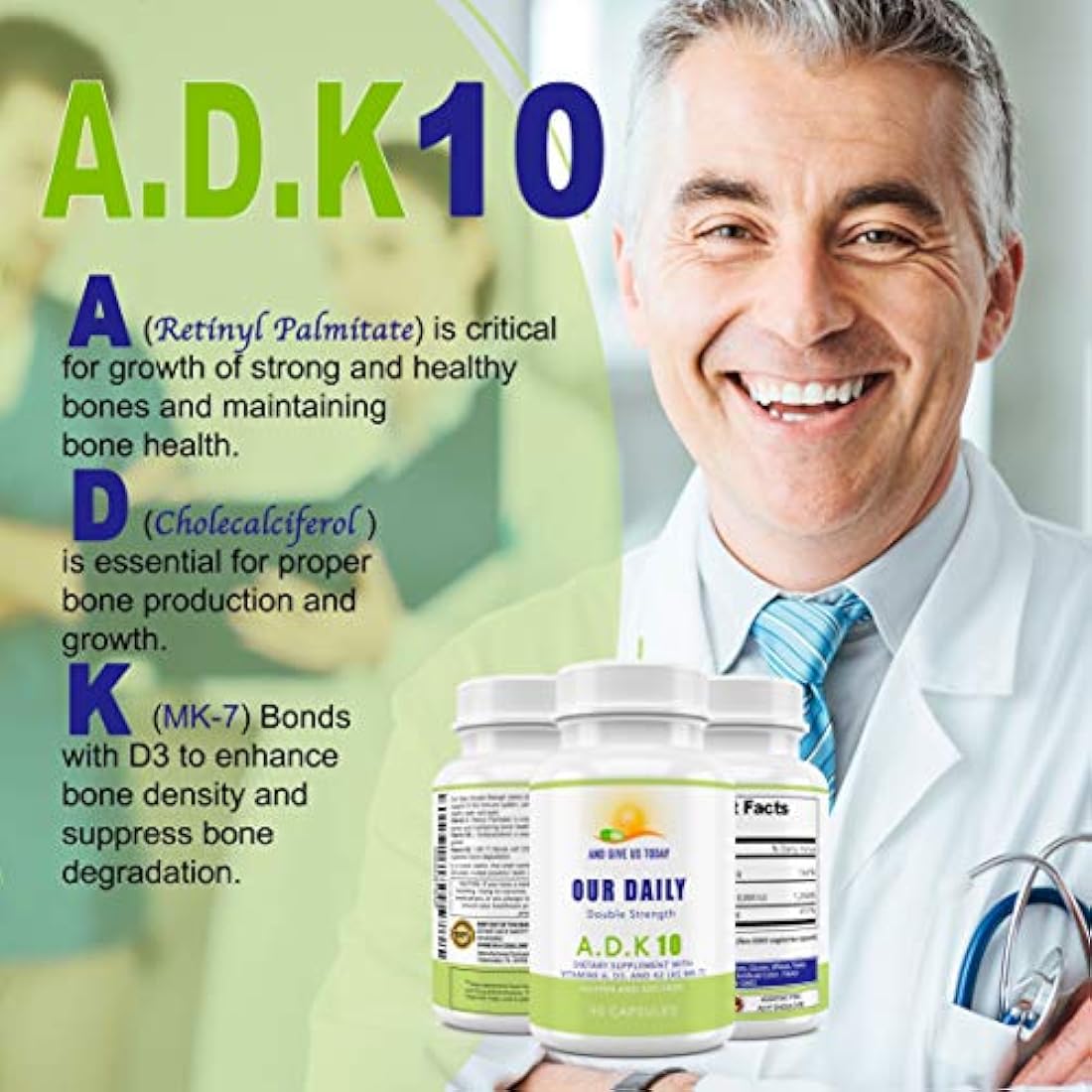 Soporte para huesos, corazón y sistema inmunológico