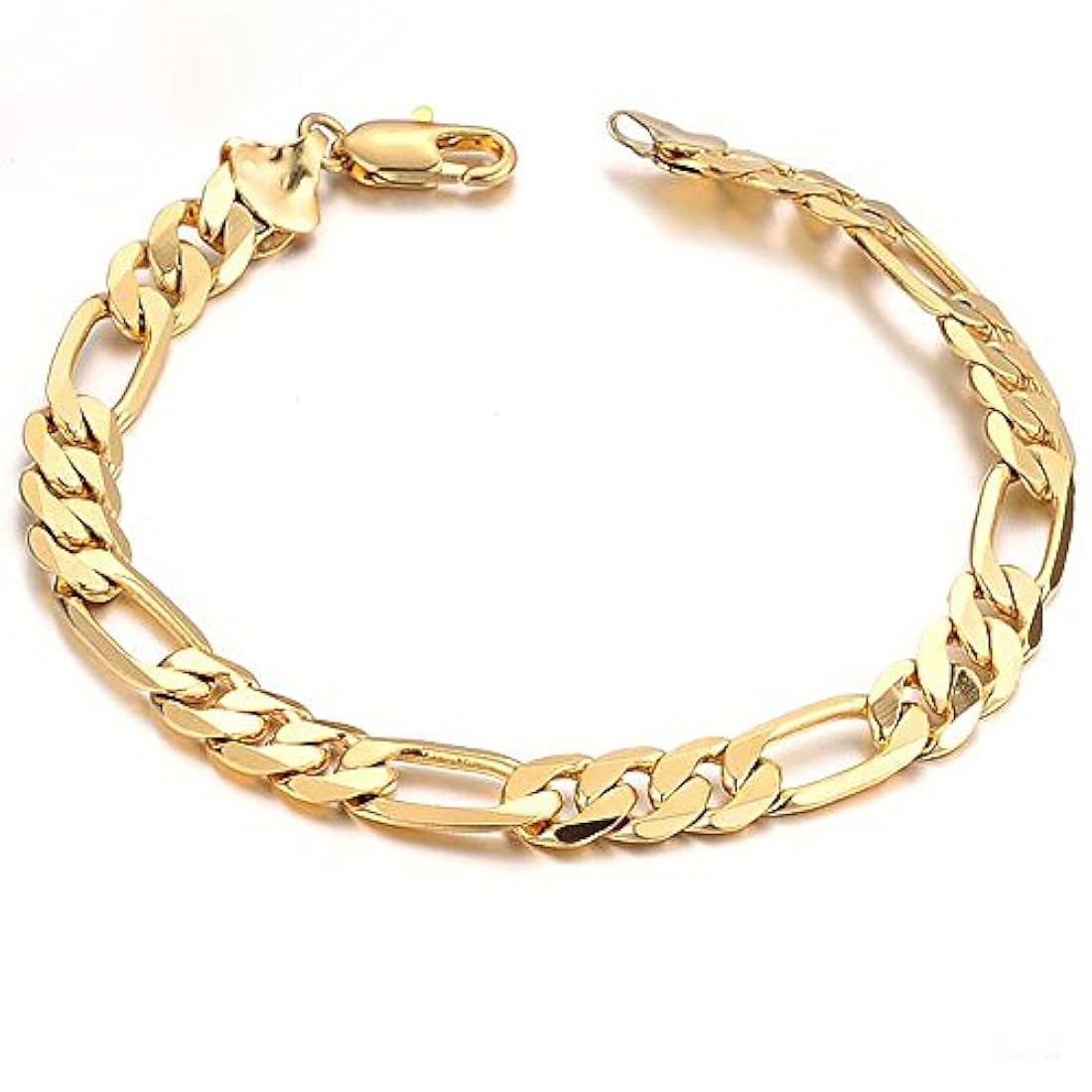 Pulsera de oro personalizable para hombre