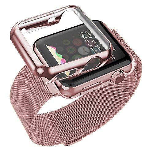 Protector completo anti-arañazos para Apple Watch / Rosa