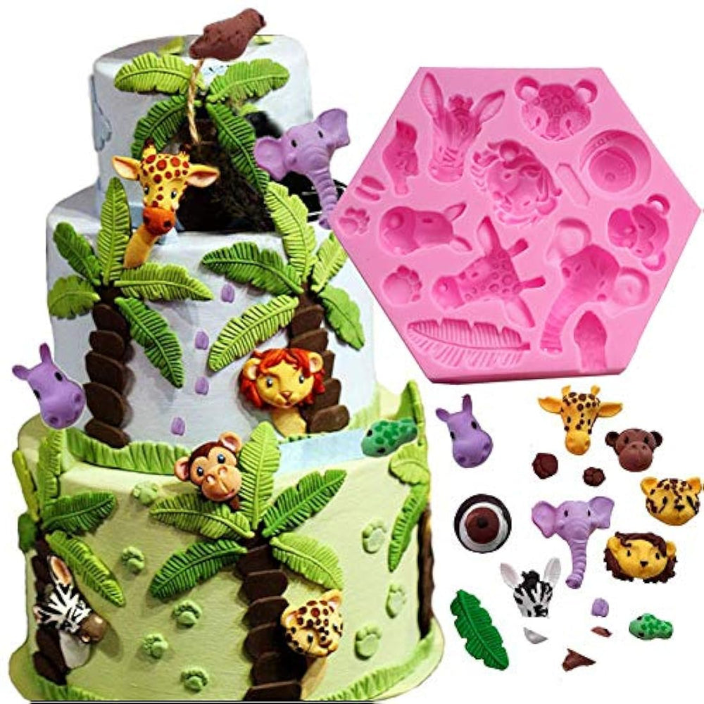 Moldes  para decoración de tartas con fondant