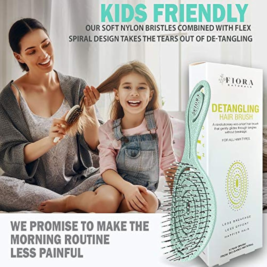 Cepillo para desenredar el cabello