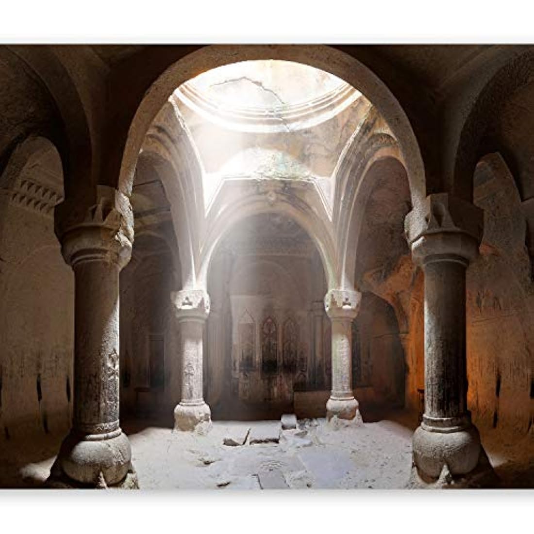 Mural de pared, diseño de imagen