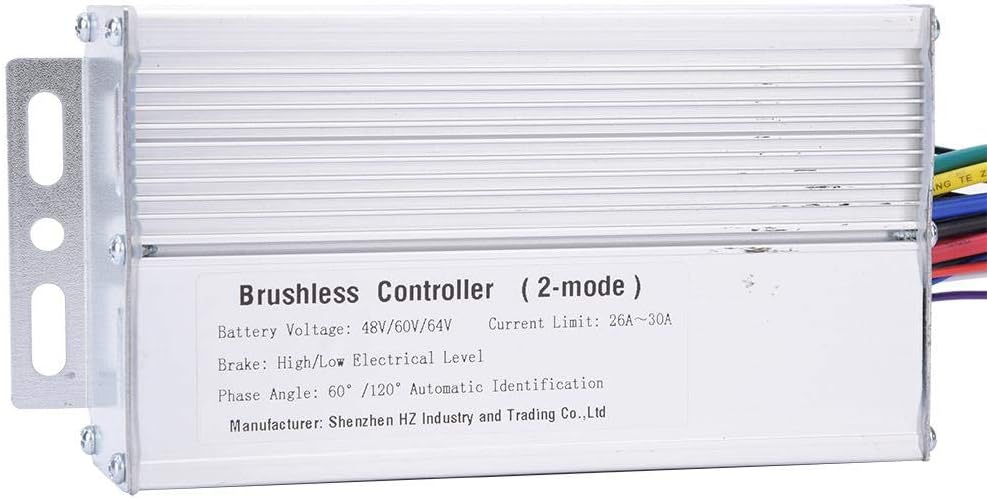 Controlador Brushless Alomejor 48V 1000W E-Bike Speed Control