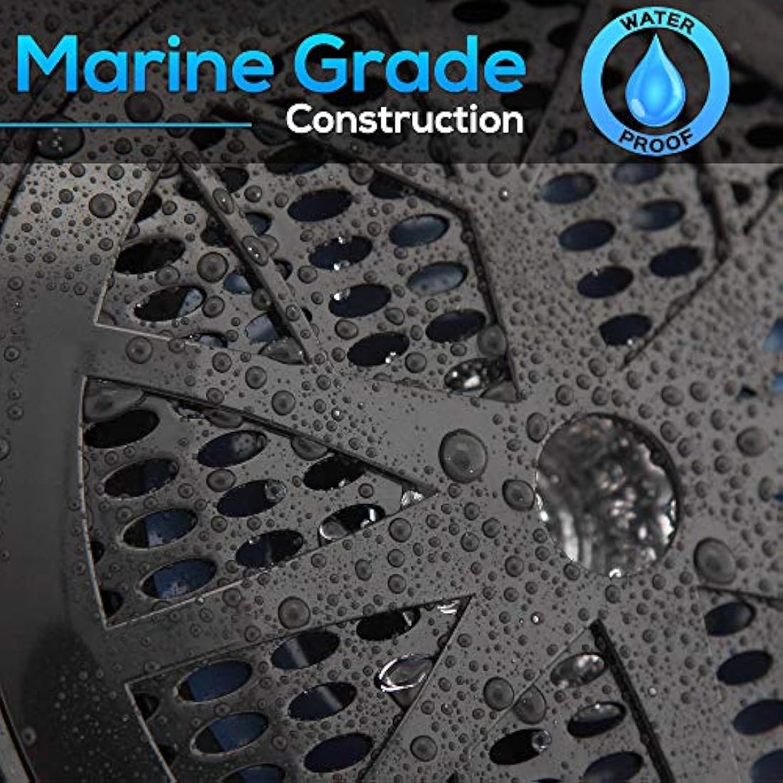 Parlantes marinos duales de 4 pulgadas