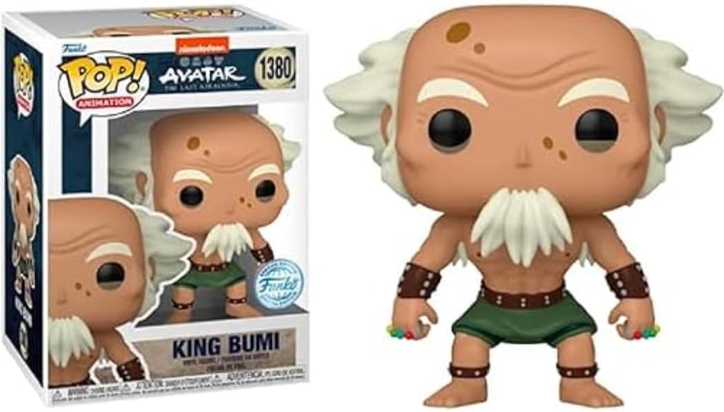 Figura King Bumi de Avatar, Funko Pop! Animación, Exclusiva