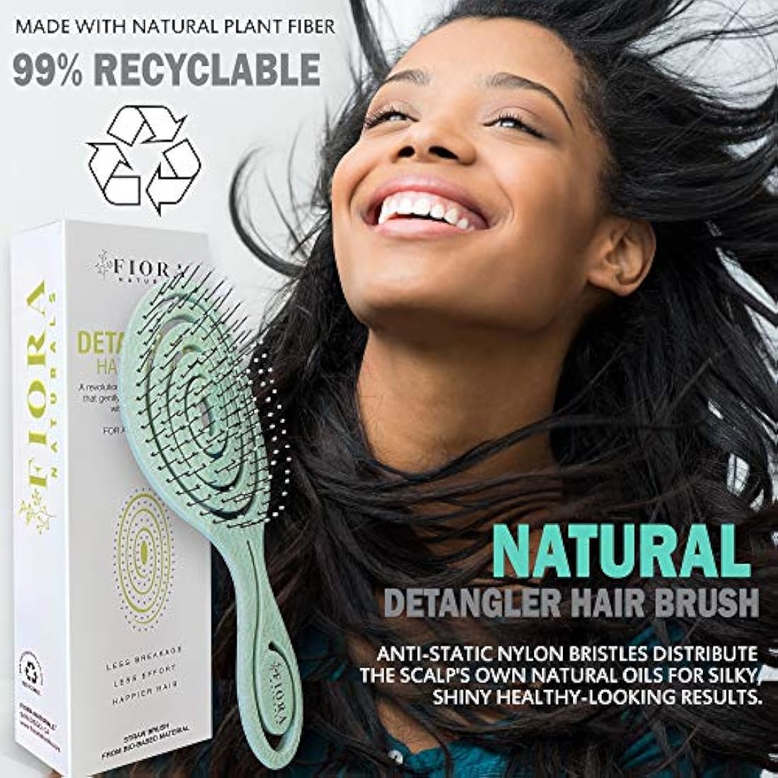 Cepillo para desenredar el cabello