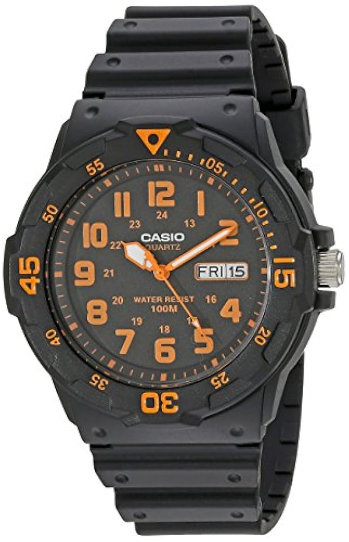 Casio reloj de natación para hombre, Negro