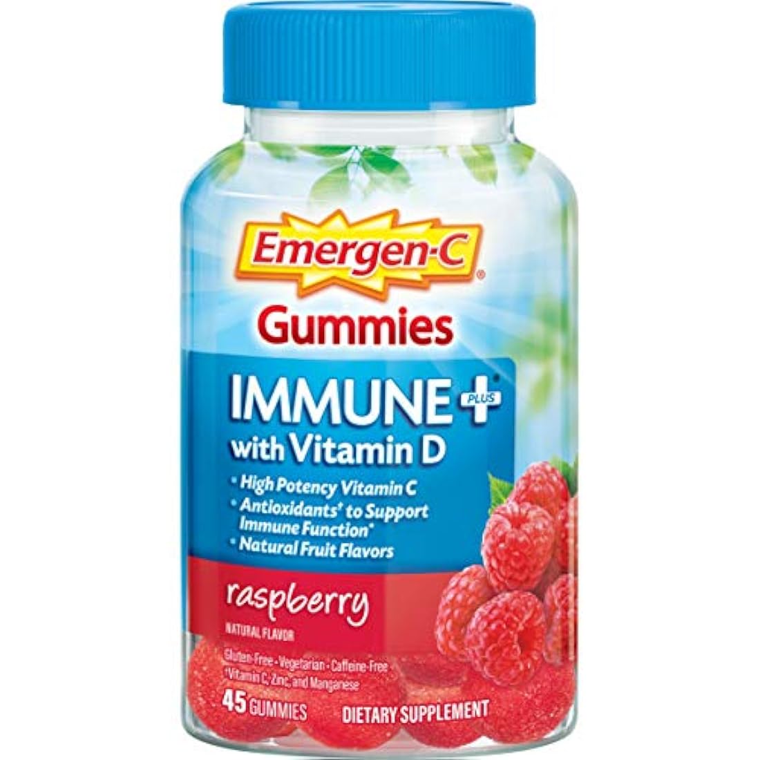 Suplemento dietético masticable Emergen-C Suplemento dietético masticable, tableta con vitamina C y vitamina B6, 1, 1