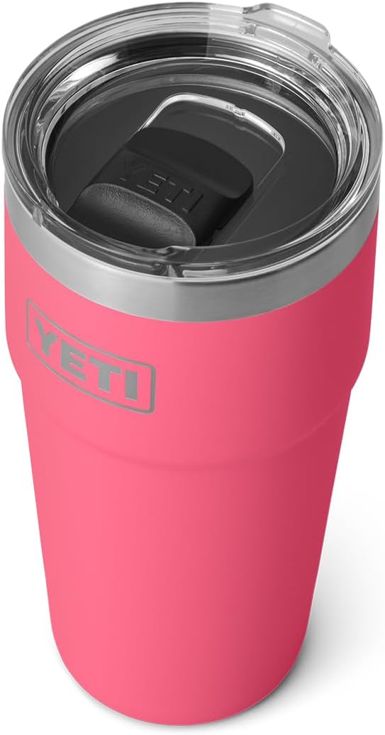 Vaso Apilable YETI 20 oz, Acero Rosa (Tropical Pink)