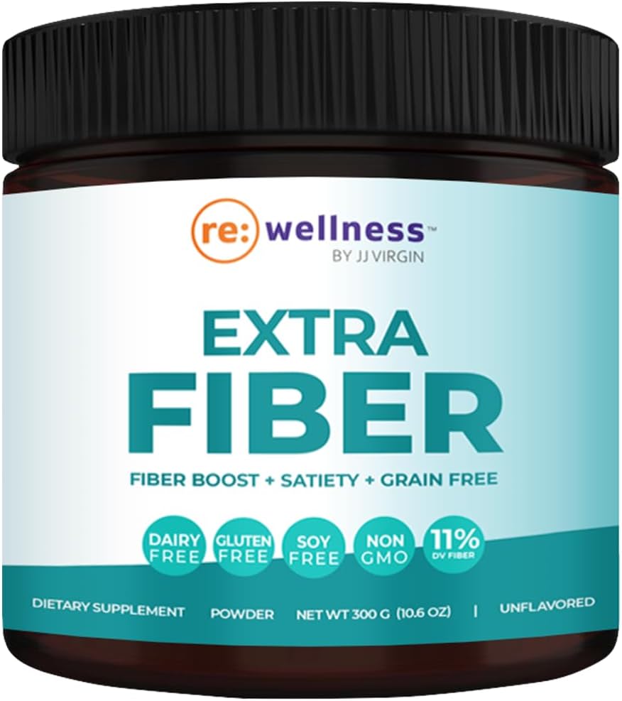 Suplemento de Fibra Extra de JJ Virgin - 12 Polvo (10.6oz)
