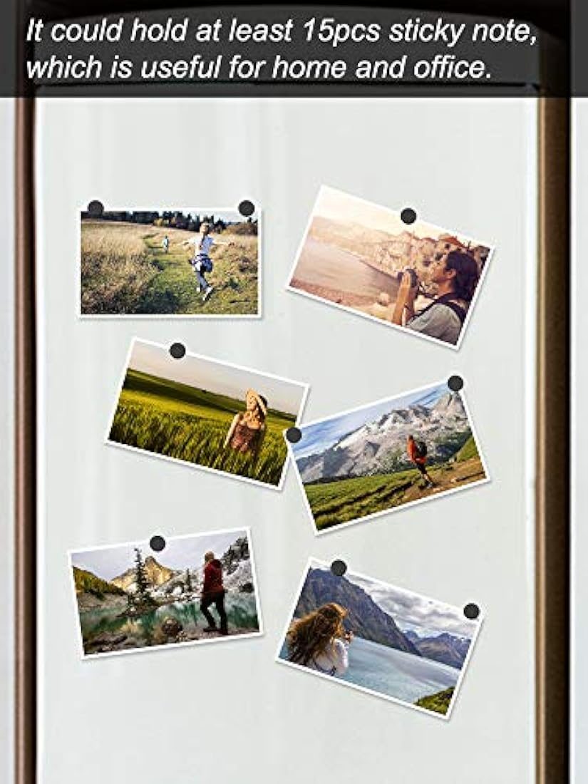 45 pequeños imanes redondos para nevera, revestimiento epoxi