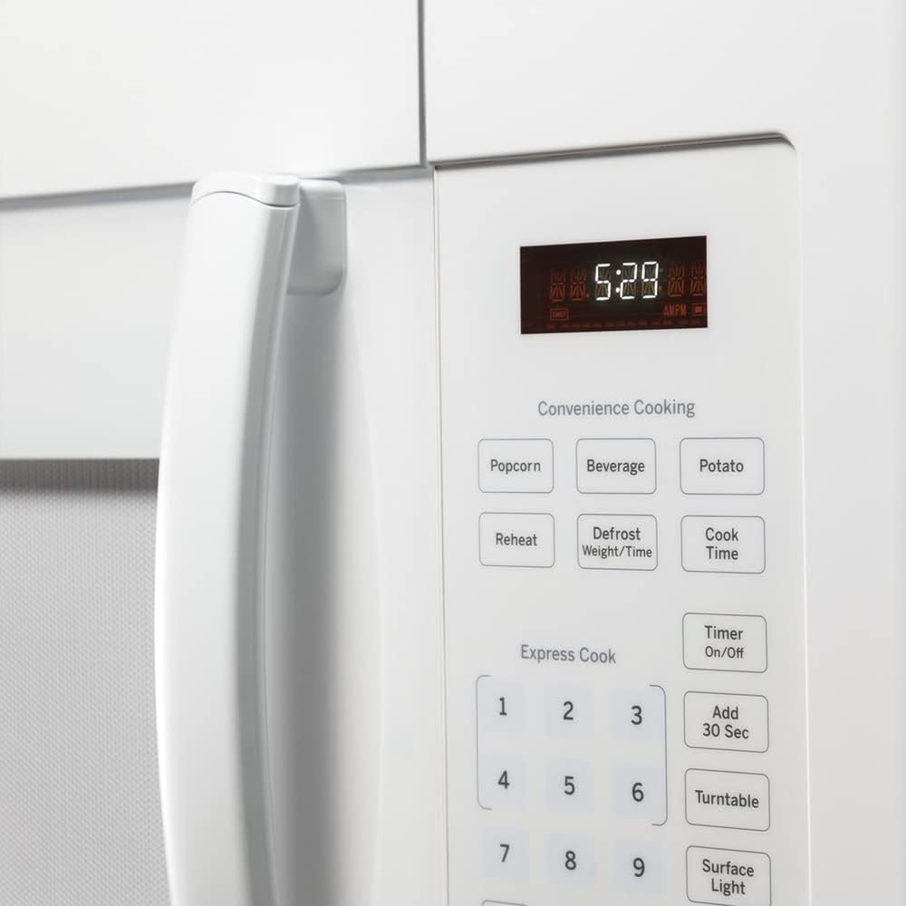 Microondas GE 1.6 Cu. Ft. Sobremesa JVM3160DFWW - Paquete CPS 2 Años