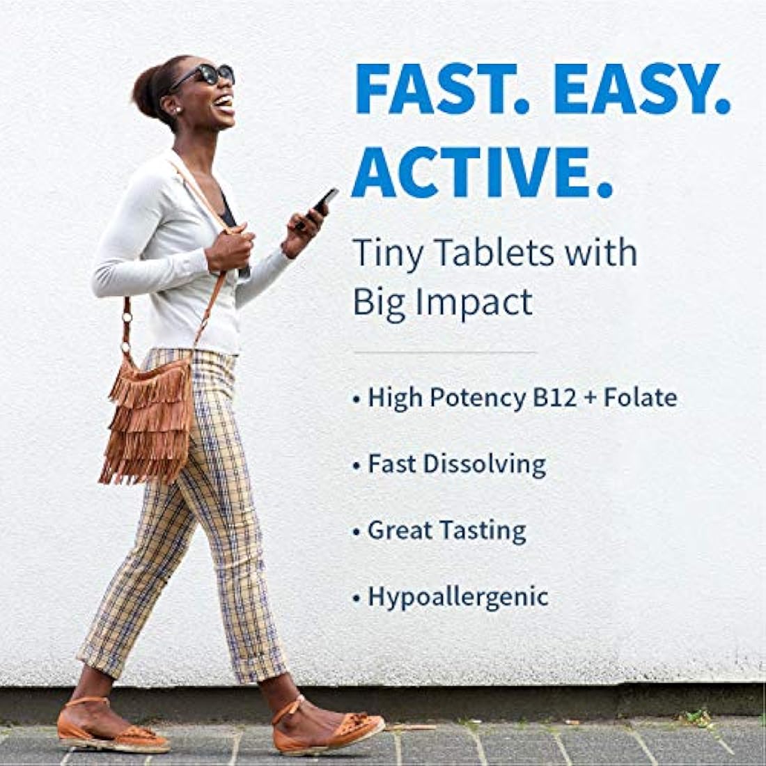 Vitamina B12 Suplemento alta potencia de metilcobalamina