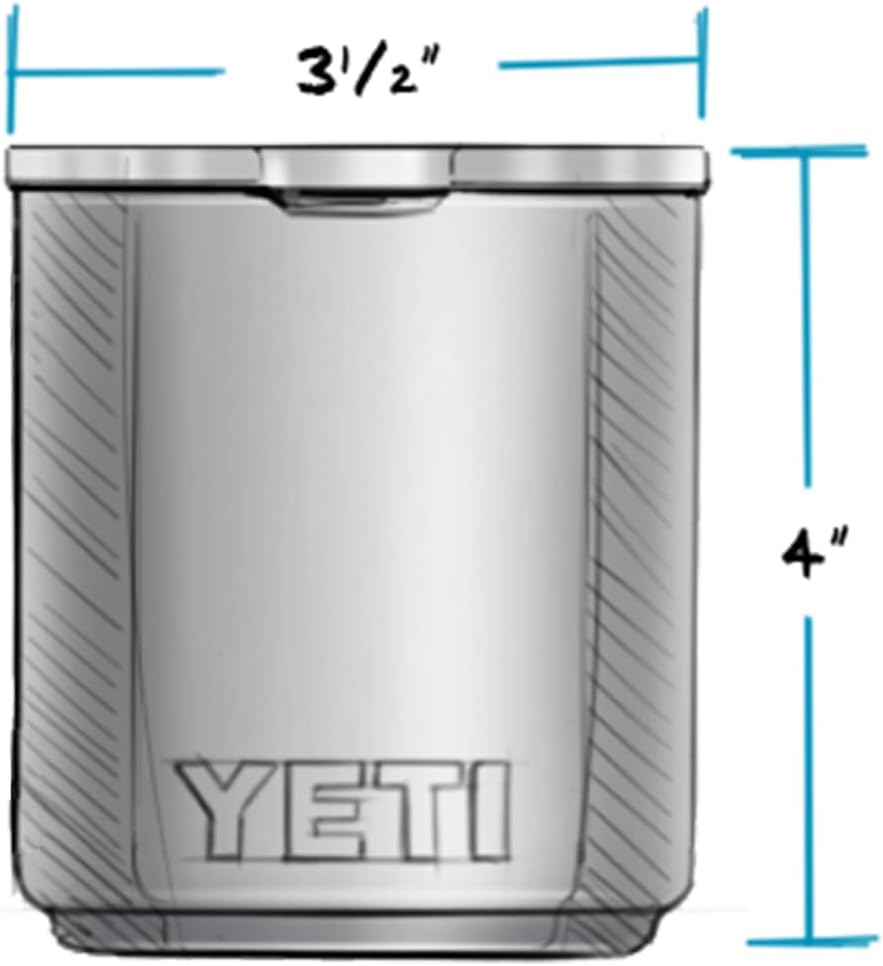 Vaso YETI Rambler 10 oz, Acero Inoxidable, Aislado al Vacío 2.0