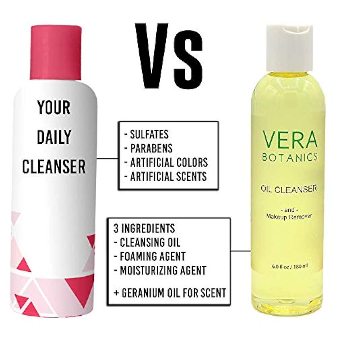 Vera Botanics - Limpiador de aceite y desmaquillante