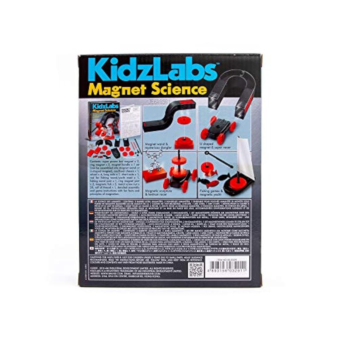 4M Magnet Science - Kit de ciencia de magnetismo