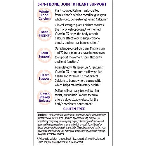 Suplemento de calcio con vitamina