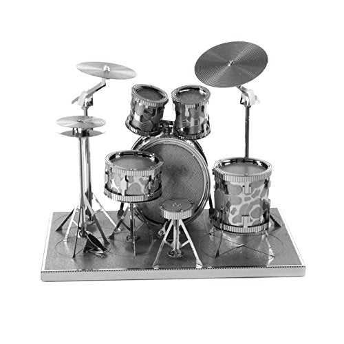 Fascinaciones Metal Earth Drum Set 3D Metal Model Kit
