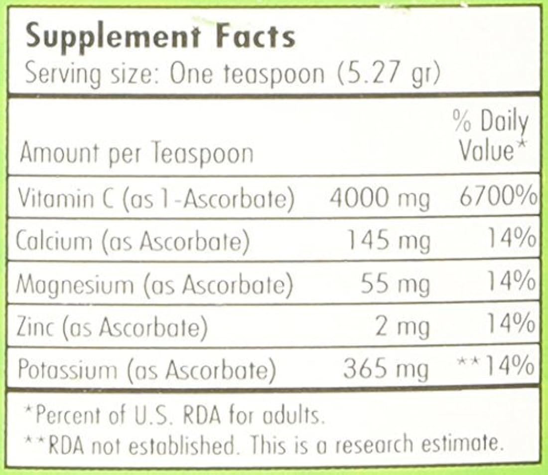 Sales C-Vitamina C mineral ascórbica en polvo No Model