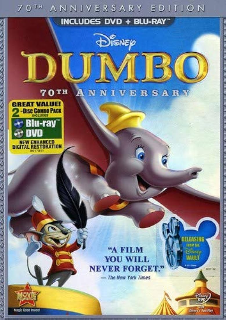 Dumbo (paquete combinado de Blu-ray / DVD